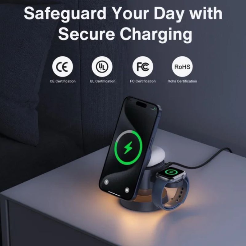 4-IN-1 Wireless Charger Lamp Pro