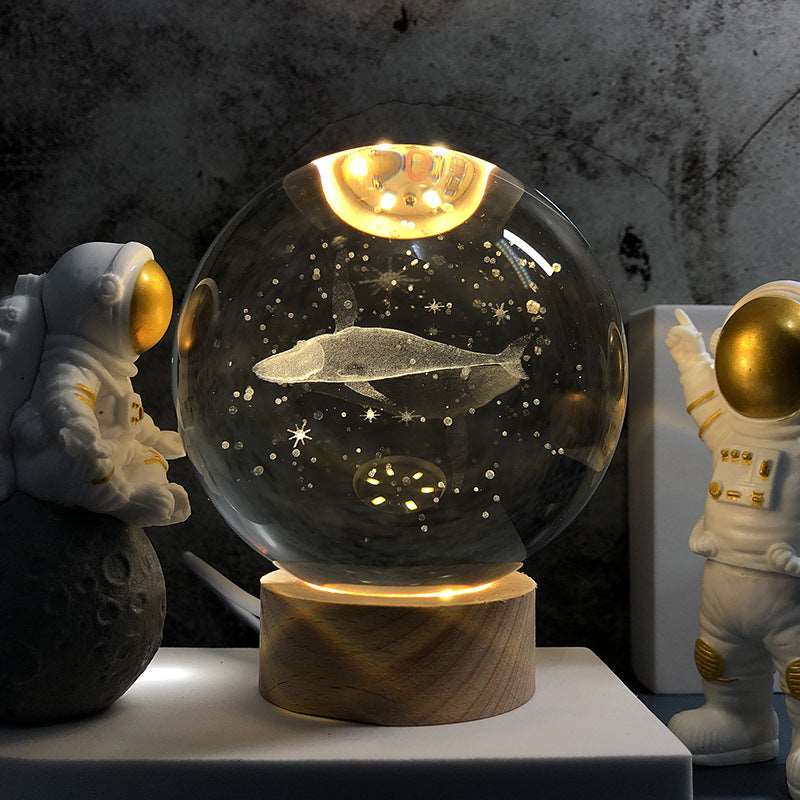 Galaxy Crystal Ball Lamp