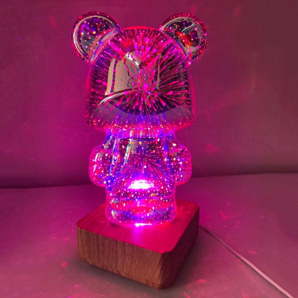 SparkleBear - 3D Firework Bear Lamp