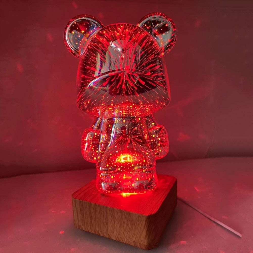 SparkleBear - 3D Firework Bear Lamp