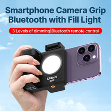 Load image into Gallery viewer, Bluetooth Smartphone Camera Grip with Fill Light
