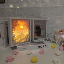 Load image into Gallery viewer, MagicMirror - 3D Paper Art Mirror Lamp

