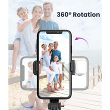 Load image into Gallery viewer, Premium Pro Selfie Stick/Tripod with Fill Lights
