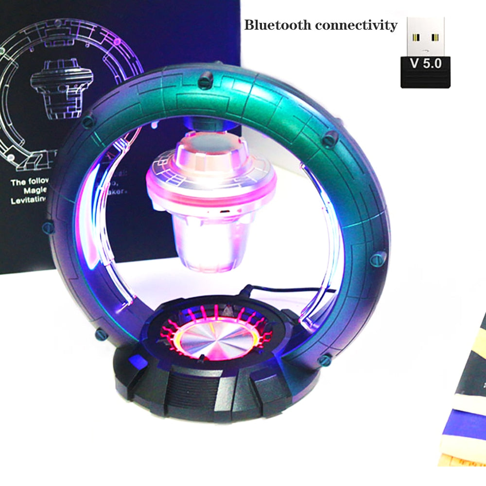 Magnetic Levitating Spacecraft Speaker Night Lamp