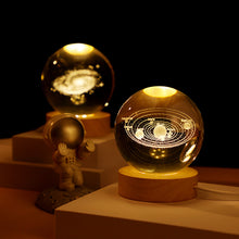 Load image into Gallery viewer, Galaxy Crystal Ball Lamp
