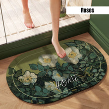 Load image into Gallery viewer, Diatomite Oil Painting Super Absorbent Floor Mat
